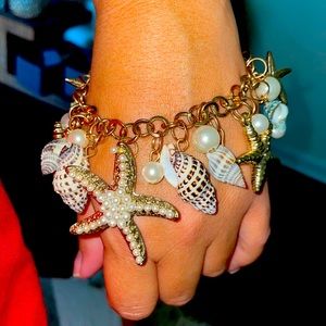 Beach theme bracelet